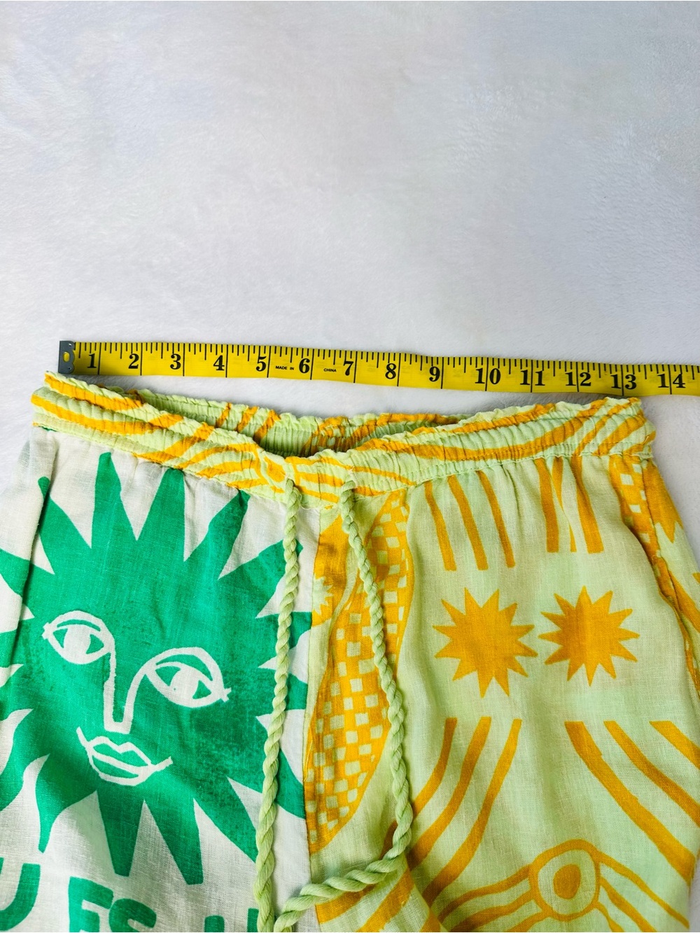 Anthropologie Anisa Makhoul Printed Wide Leg Pants Size 2XS - Picture 5 of 9